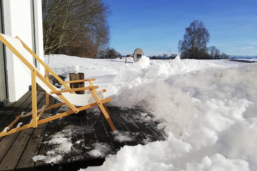 5Sterne Ferienwohnung Im Fachwerk Mit Bergblick In Alleinlage Und Grossem Garten, Infrarotkabine Humberg Exterior foto