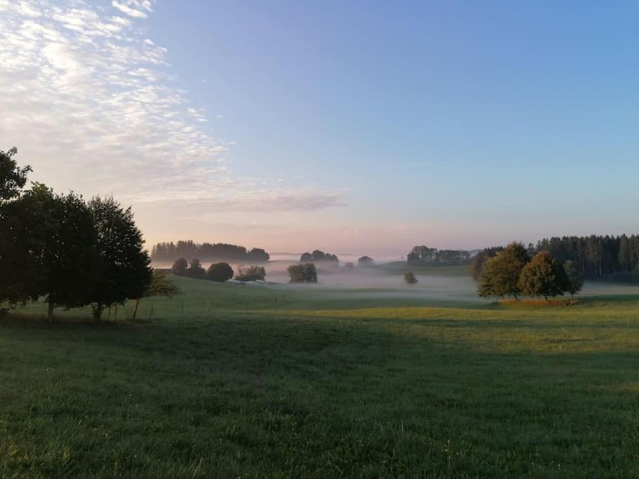 5Sterne Ferienwohnung Im Fachwerk Mit Bergblick In Alleinlage Und Grossem Garten, Infrarotkabine Humberg Exterior foto